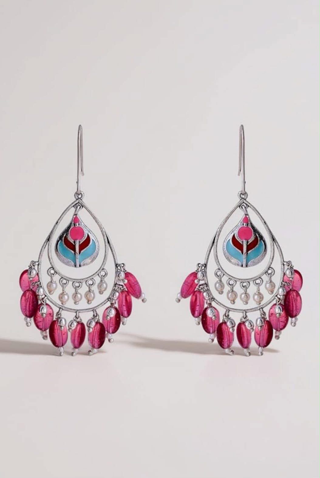 Mint Teardrop Earrings